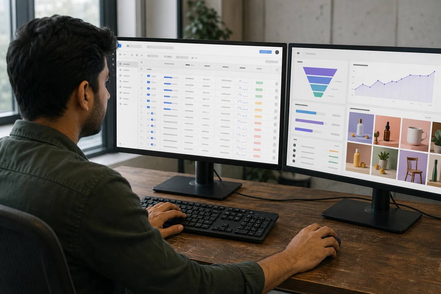 A paid media command center connecting campaign creative, audiences, and performance signals