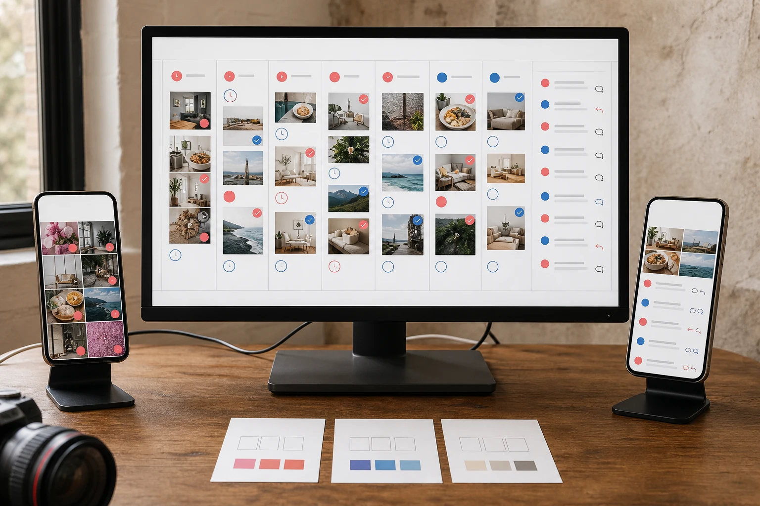 An always-on social content system coordinating publishing, engagement, and growth